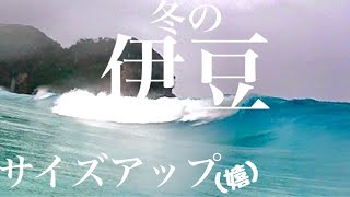 【冬の伊豆車中泊サーフトリップ】サイズアップした伊豆でサーフィン2泊3日最終日（DAY3 [upl. by Jeremie]