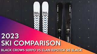 2023 Black Crows Serpo vs Elan Ripstick 96 Black [upl. by Kippar]