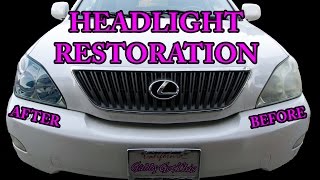 Headlight Lens Restoration [upl. by Manno]