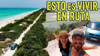 LAGUNA ROSA y FLAMENCOS 🦩 IMPRESIONANTE 👉🏽De las Coloradas al Cuyo 🌎 T3E15 [upl. by Enyawal]