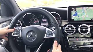 MB GLC 350d Top Speed Autobahn [upl. by Massingill]