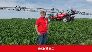 Agrifac Milan II getrokken veldspuit  Gebruikerservaring van Frans Gerbens [upl. by Inaluiak]