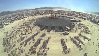 Burning Man 2013 by drone In the Dust Above the Dust [upl. by Niac]