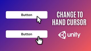 How to change cursor on UI Hover  Unity [upl. by Cy345]