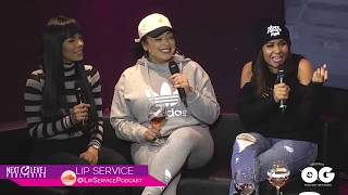 Episode 2  The Lil Mo Show  Podcast  Angela Yees Lip Service Crew Discuss Singing To The quotDKquot [upl. by Surtemed]