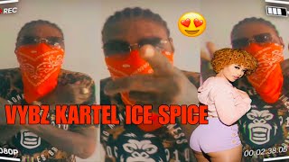 VYBZ KARTEL NEW SONG FT ICE SPICE IN NEW VIDEO VYBZ KARTEL RUNNING DANCEHALL ALL OVER AGAIN😱 [upl. by Lune]