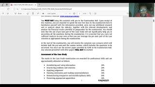 ICAN CASE STUDY PRE SEEN ANALYSIS NOV 24 Diet Travex Hotel Limited [upl. by Ahsikahs]