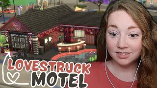 I built a love motel in The Sims 4💕 [upl. by Cahn379]