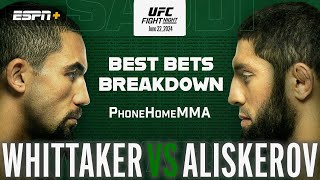 Whittaker vs Ikram Aliskerov Card Breakdown and Prediction [upl. by Neehsar937]