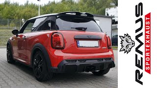 MINI Cooper JCW F56  Wydech Remus GPFBypass Valved Exhaust  Wydechowepl [upl. by Lectra81]