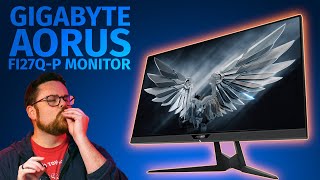 AORUS just won my heart with this 165hz Monitor The AORUS FI27QP Tactical Gaming Monitor Review [upl. by Gaylord]