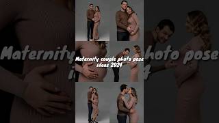 Maternity Couple Photo pose ideas 2024Maternity photoshoot ideas Part1 [upl. by Nowd968]