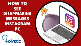 How to See Disappearing Messages Instagram on PC ❓👀 [upl. by Algar]