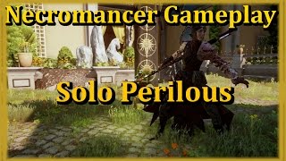 Dragon Age Inquisition Multiplayer  Necromancer Solo Perilous [upl. by Sirtaeb]