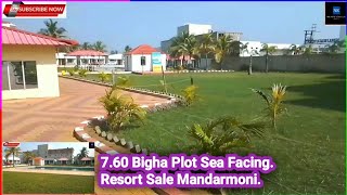 MandarMoni 750 Bigha  260 Decimal Land Sea Beach Facing Plot Rs 2350 Cr 22 Ft Road Resort [upl. by Marola]