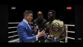 Reug Reug😯🇸🇳 détrône 🥊Anotoly Malykhin  devient champion du monde de MMA poids lourds [upl. by Pearson]