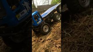 DOWNHILL RC TRIAL TRUCK IN EXTREME OFFROAD TERRAIN [upl. by Vallie]