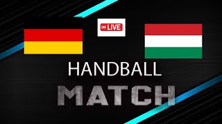 Germany vs Hungary handball friendly match 2024 [upl. by Photima]