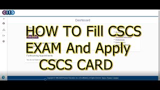 HOW TO BOOK CSCS TEST  HOW TO APPLY CSCS CARD ONLINE  CSCS LABOURER CARD [upl. by Winzler]