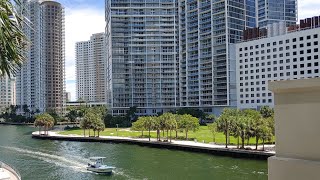 4K Miami Circle National Historical Park amp Merry Brickll Park  Walking Tour [upl. by Lyndsay]