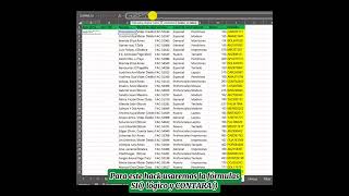 Enumerar filas tipo viñetas en Excel con actualización automática excel exceltips exceltrucos [upl. by Marianne736]