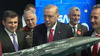 President Erdogan visits SAHA EXPO 2024 Fair [upl. by Ydac334]