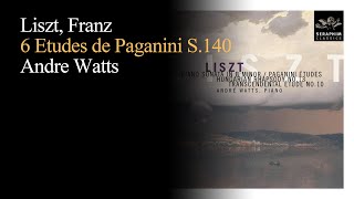 리스트  파가니니 주제에 의한 대연습곡 Liszt  6 Etudes de Paganini S140s Andre Watts [upl. by Alecram259]