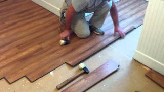 How to install Pergo laminate flooring [upl. by Chaney]