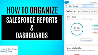 The Best way to Organize Reports amp Dashboards in Salesforce [upl. by Qahsi]