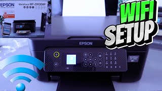 Epson WF2910DWF Wireless Printer WIFI Setup [upl. by Gun32]