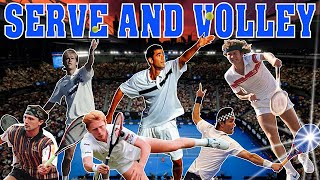 Best Serve amp Volley Players 🔥 Top 10 ATP Tennis [upl. by Newsom231]