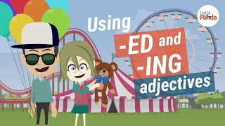 Adjectives with ED and ING  Learn English Vocabulary in Conversation [upl. by Howe]