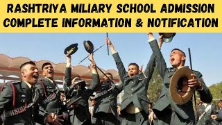 quotRashtriya Military School 2024 Admission Process amp Latest Notifications Explainedquot [upl. by Ellwood602]