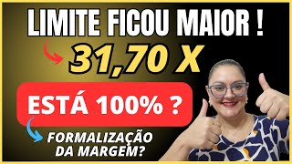 🔴 NOVIDADE   LIMITE FICOU MAIOR  BANCO CONFIRMOU   FORMALIZAÇÃO DA MARGEM INSS ESTÁ 100 [upl. by Roseann]