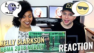 Kelly Clarkson  Medley  Billboard Music Awards 2018  REACTION [upl. by Safire809]