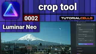 0002 Crop AI Tool in Luminar Neo [upl. by Gilman434]