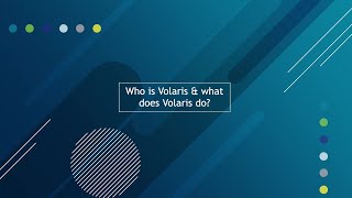 Who is Volaris Group amp What do they do  Lynne Salmon [upl. by Yatnahs]