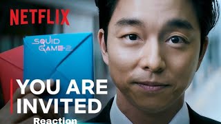 Squid Game Season 2  You’re Invited  Netflix Reaction by vb [upl. by Iraam654]