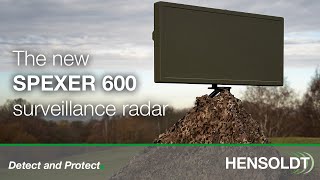 Launch of HENSOLDT´s SPEXER 600 ground based surveillance radar [upl. by Aseretairam]