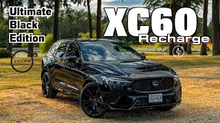 2024 Volvo XC60 T8 Recharge Ultimate Black Edition  Brawn and Beauty [upl. by Yrollam]