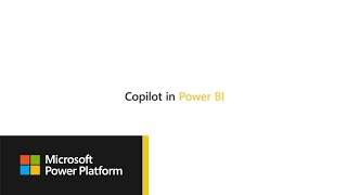 Copilot in Power BI Demo [upl. by Airun249]