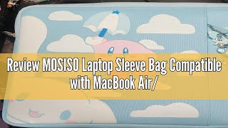 Review MOSISO Laptop Sleeve Bag Compatible with MacBook AirPro 13133 inch Notebook Compatible w [upl. by Symer]