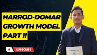 Part 2  Harrod Domar HD Growth Model  Usage and Importance of HD Model [upl. by Giess678]