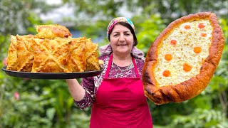 Youve Never Seen Such Delicious Georgian KHACHAPURI  Grandmas Two Secret Recipes [upl. by Nelubez779]