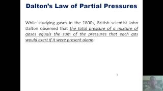 Chapter 10  Gases Part 3 of 12 [upl. by Selec]