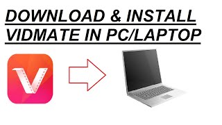 How to Download or install Vidmate in PCLaptop for Free [upl. by Hoshi282]