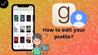 How to edit your profile on Goodreads [upl. by Esiahc288]