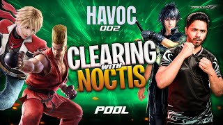 Havoc 002 POOLS  Clearing Pools With Noctis  Arslan Ash VS Asad Khan Atif Ali Bablu  tekken [upl. by Ocimad]