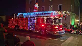 Prescott Holiday Lights Parade Courthouse Square The Plaza [upl. by Ahsenor]