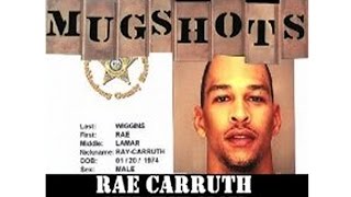 Mugshots Rae Carruth  NFL Hitman [upl. by Oirromed]